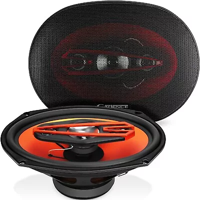 CADENCE Car Audio Speakers 7x10 4-Way Q714 360W Q Full Range 4 Ohm Pair • $103.83