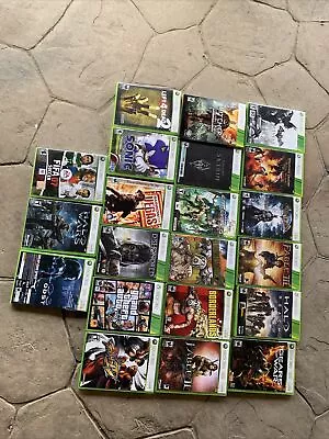 Xbox 360 Games Lot Bundle Of 21 Games Variety Tested And Works!!! • $149