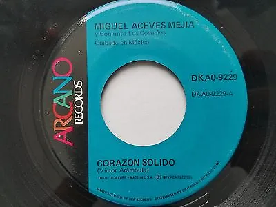 MIGUEL ACEVES MEJIA - Corazon Solido / Andale 1974 LATIN Folk Ranchera ARCANO 7  • $4.99