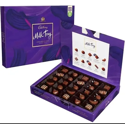 Cadbury Milk Tray Chocolate Box 530g BIG Box Perfect Gift ❤️ Mothers Day Gift ❤️ • £10.99