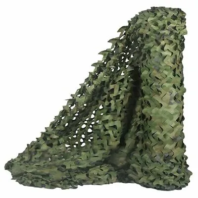 10M*1.5M Large Camouflage Net Camo Netting Camping Shooting Hunting Hide Cover • £15.54