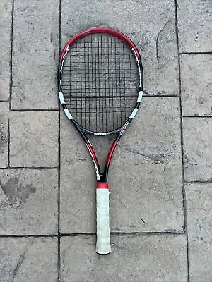 Babolat Pure Control Team Tennis Racquet 4 5/8  Black Red White Used • $59.99