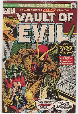 Vault Of Evil #6 October 1973 Marvel Comics Group  Comic Book • $4.99