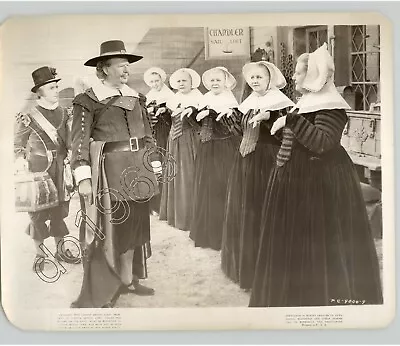 17th Century PILGRIM COSTUME Early American Vintage 1950s Unique Press Photo • £20.27