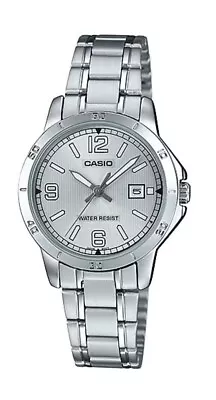 New Genuine Casio Quartz Watch Date S/steel Ladies Bracelet With Box LTPV004D • $70