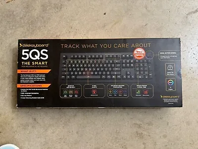 Daskeyboard 5qs The Smart Rgb Mechanical Keyboard • $159