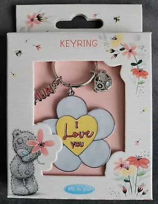 £5 • Buy NEW Me To You Tatty Teddy FLOWER MUM I LOVE YOU - Mummy Keyring Mother BIRTHDAY