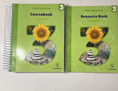 Oak Meadow Grade 3 (2020) Coursebook And  Resource Book Clean • $300