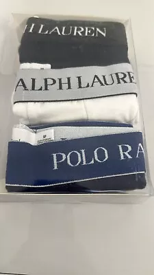 Polo Ralph Lauren Style Men's Boxer Brand New Set Of 3 S Small Trunks / Shorts • £8.95