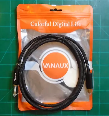 Vanaux 5Ft Toslink To Mini Toslink Gold Plated Optical Audio Cable • $9.99