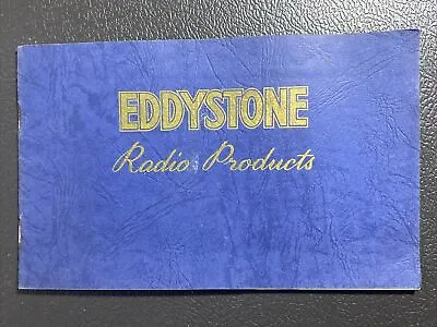 1950's Eddystone Radio Short Wave Components Catalogue  Wireless • £21