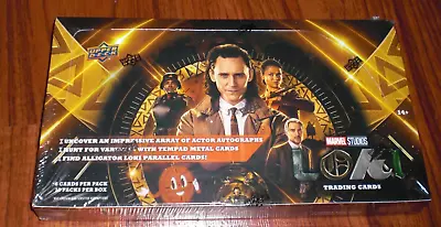 2023 Upper Deck Marvel Loki Season 1 Hobby Box Tom Hiddleston Film Relic? • $89.99