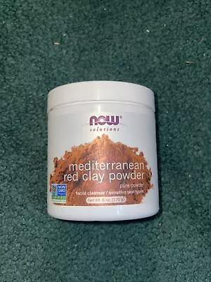 NOW Foods Red Clay Powder Moroccan 6 Oz. Exp 12/25 • $5.59