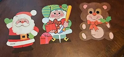 Mid Century Vintage Giant Christmas Gift Tags New  • $6