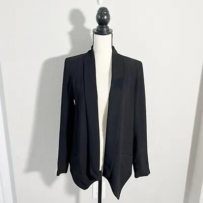 Anthropologie Cartonnier Women’s Black Blazer Jacket Size Small • $24.90