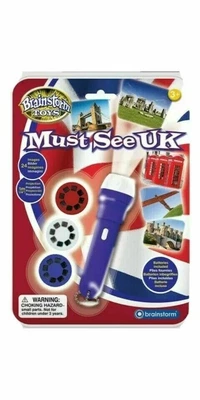 £7.99 • Buy Children's Must See UK Torch & Projector Toy - Project British Landmark Photos