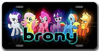 L@@K! Brony My Little Pony Friendship Is Magic License Plate Vanity Auto Tag • $19.99