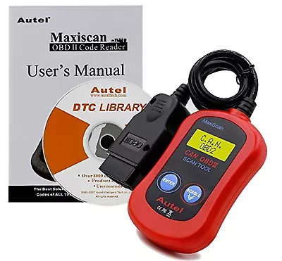 $39.93 • Buy Portable OBDII Scanner Fault Code Reader Car Van Truck OBD2 Scan Diagnostic Tool
