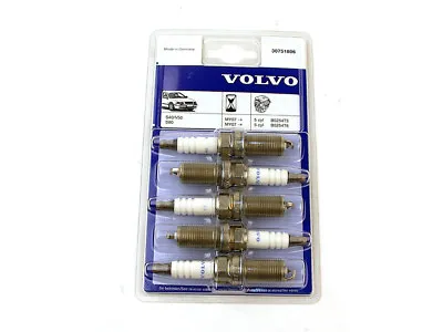 Genuine Volvo Spark Plug Set 5-cyl Turbo C30 C70 S40 S60 S80 V50 V70  30751806 • $74.27