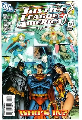 JUSTICE LEAGUE OF AMERICA #0 J CAMPBELL SCOTT 1:10 VARIANT DC Comics (2006) • £4.95