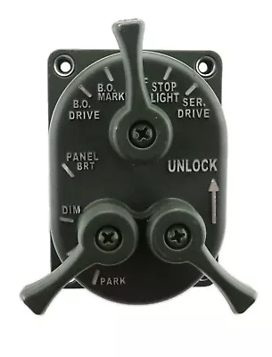 New Humvee Master Light Switch Green 24v For Military Vehicle HMMWV M998 • $59.99