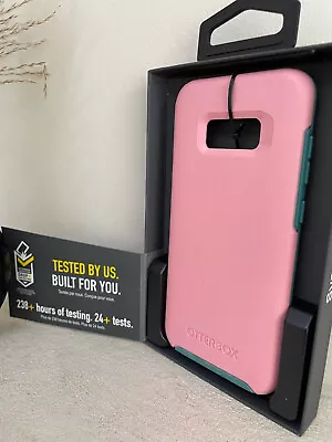 Otterbox Symmetry Hard Rugged Cover Case For Samsung Galaxy S8 Pink Teal • $10.79