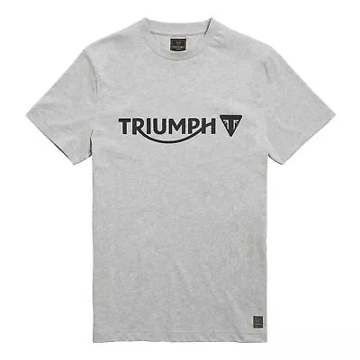 £28 • Buy NEW For 2023!!! Genuine Triumph Cartmel Grey Marl T-Shirt MTSS2301