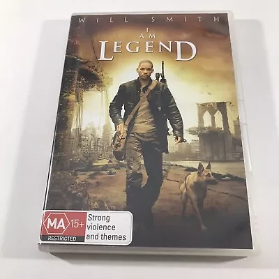 I Am Legend DVD Region 4 PAL Will Smith MA15+ Movie • $8
