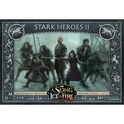 A Song Of Ice And Fire Miniatures Game Stark Heroes 2 NIB • $37