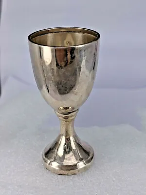 A Solid Silver Miniature Goblet • £65