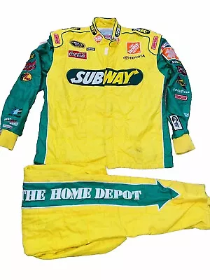 XL 36W X 34L Nascar Pit Crew Subway JGR Firesuit SFI Tony Stewart Chevy #20 • $399.99