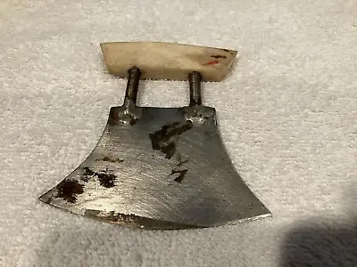 Vintage Miniature Homemade Bone Handle Alaska Ulu Skinning Knife • $39