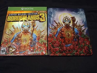 Borderlands 3 Super Deluxe Edition Steelbook Gearbox Xbox One  • $12.99