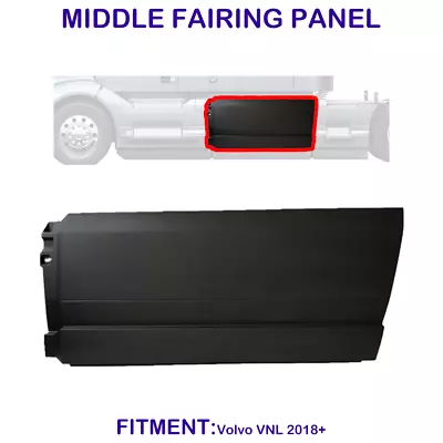 Middle Fairing Panel For Volvo VNL 2018-2023 Driver (LH) Side • $479.92