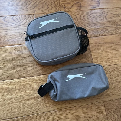 £7 • Buy 7 Pcs Slazenger Lunch Box Set And Pencil Case - Metallic Gray