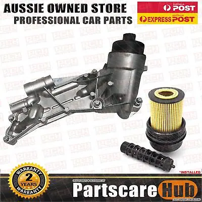 Oil Cooler Assembly For Holden Cruze JG JH F18D Astra AH Trax TJ 1.8L Barina TM • $46.55