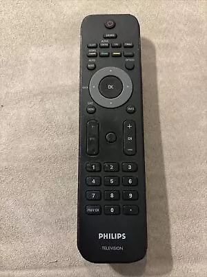 Philips TV Remote 32PFL3504D/F7 19PFL3504D/F7 42PFL3704D/F7 22PFL3504D/F OEM • $15.50