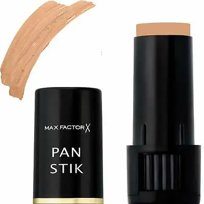 Max Factor Foundation Pan Stik - Normal & Dry Skin - Cool Copper 14 (9860) 9g • £7.95