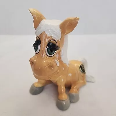 Vintage Donkey Mule Sad Crying Ceramic Figure. Made In Japan • $15