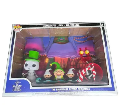 Funko Pop Deluxe Nightmare Before Christmas Snowman Jack&Caroles HARD TO FIND!! • £145.97