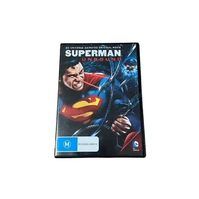 Superman Unbound Animated Cartoon Region 4 Matt Bomer John Noble • £10