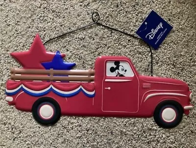 Disney's Mickey Mouse Patriotic Truck Wall Decor By Celebrate Together™ • $19.99