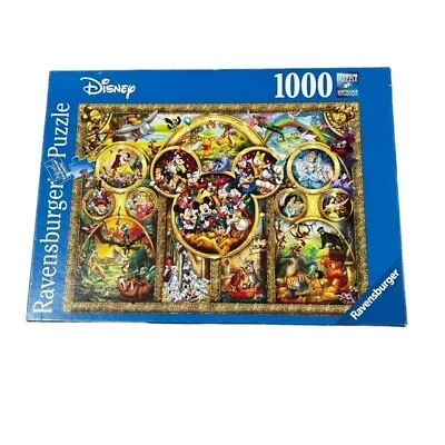 Ravensburger 1000pc Disney Family Jigsaw Puzzle Open Box Very Good Condition • $23