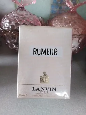 Rumeur Lanvin Paris EDP 30 ML New With Box. SPRAY • £25