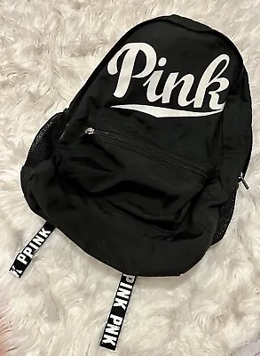 Victoria's Secret PINK Campus Backpack Laptop Travel Book Bag Tote Rare Gift • $55