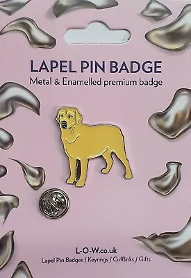 Labrador Dog Pet Pin Metal And Enamel Lapel Pin Badge. Brooch Hat Coat 12 • £5.75