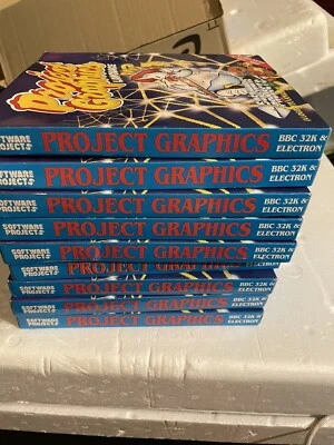 £3 • Buy Acorn Electron BBC Micro Project Graphics Cassette Boxed NOS