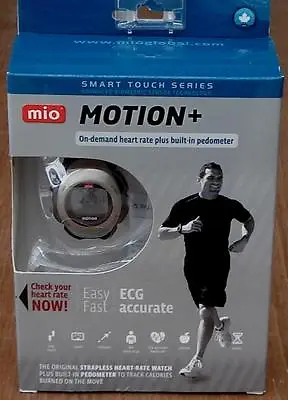 Mio Motion Smart Touch Series Heart Rate Pedometer - BRAND NEW IN BOX • $79.99