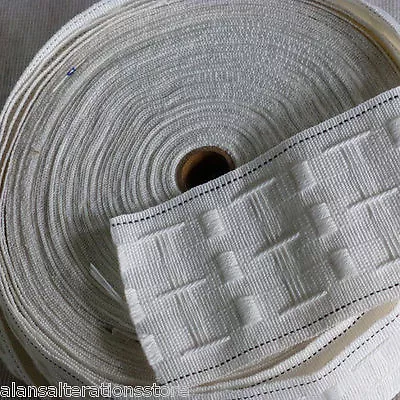 £1.25 • Buy 3   75mm Rufflette Curtain Pencil Pleat Header Tape Style Purchase By The Metre