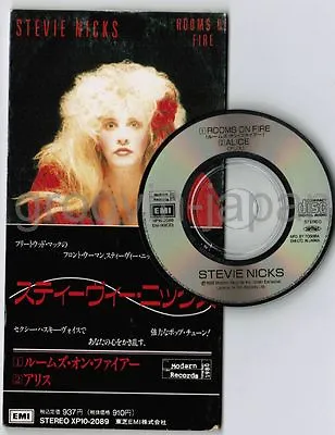 STEVIE NICKS‎ Rooms On Fire JAPAN 3  CD XP10-2089 Fleetwood Mac Not-snapped  • $39.99